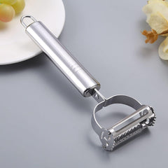 Peeler， 3 in 1 Potato Peeler/Vegetable & Julienne Slicer. Carrot and All Kinds of Veg & Soft Skinned Fruit. Stainless Steel