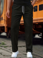 Two-Pc Men'S Casual Pants Men'S Straight-Leg Casual Work Pants Spring And Summer Thin Style