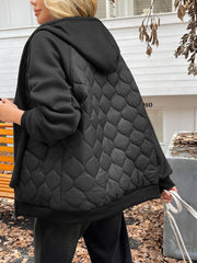 New Autumn And Winter Thickened Warm Jacket with a Loose Fit And Hood