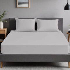 1pc Extra Deep Fitted Sheet, All seasons Bedding Ultra Soft Breathable Microfiber, Wrinkle-Free, Machine Washable, Hotel Quality All Sizes Available