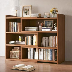 Expandable Desktop Bookcase, Freestanding Multi-layer Bookshelves, Adjustable Width Bookshelf Book Shelf Storage Unit, Multifunctional Storage Rack Book Shelf for Home Office Storage Organization