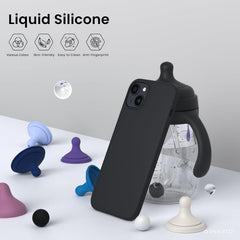 Case For iPhone 16 Pro Max Plus 15 Pro Max Plus 16e (2025) 14 Pro Max Plus 13 Pro Max Mini 12 Pro Max Mini 11 Pro Max Black Shockproof Phone Cover
