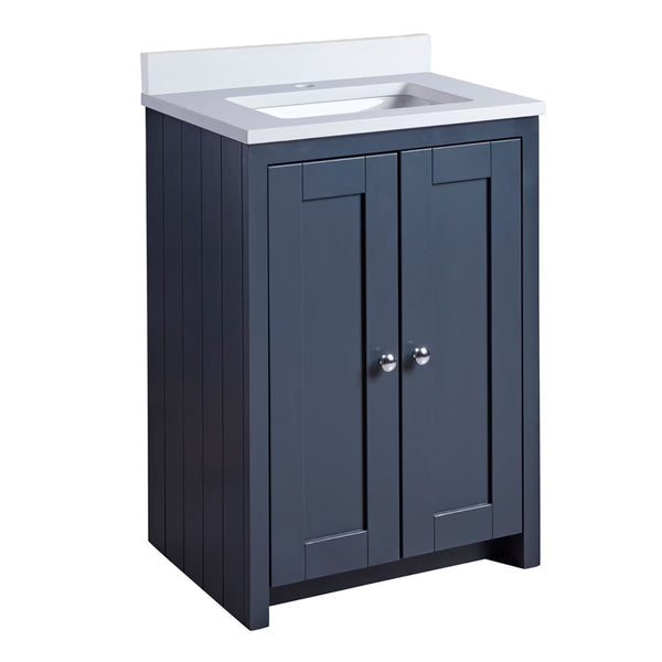Tavistock Axbridge 60Cm Freestanding Underslung Vanity with Basin in 2 Colours