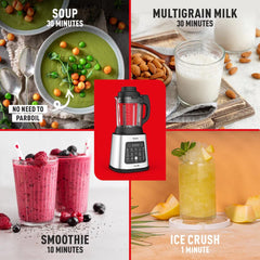 Tefal Perfectmix Cook, Blender & Cooker in Stainless Steel, BL83SD65