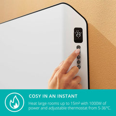 Duux Edge Smart Convector Heater Gen 2 1000W, DXCH21UK