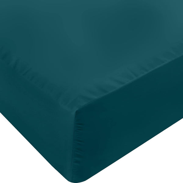 Utopia Bedding Fitted Sheet Double, Grey - Deep Pocket 14 Inch (35 Cm) - Easy Care - OEKO-TEX Certified - Soft Brushed Microfibre Fabric - Shrinkage and Fade Resistant - Bottom Sheet