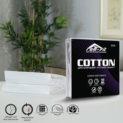 Rem-Fit Cotton Mattress Protector, in 4 Sizes