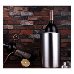 1.6L Double-Layer Stainless Steel Ice Bucket, Champagne Bucket for Bars, Straight Beer And Red Wine Bucket, Ice Bucket for KTV Clubs