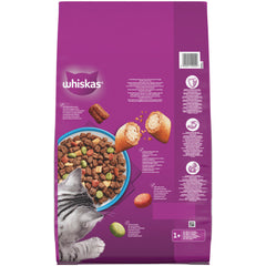 7kg Whiskas 1+ Adult Complete Dry Cat Food Tuna Bulk Pack Cat Biscuits