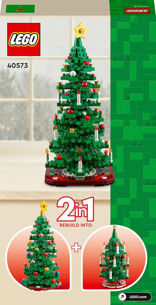 LEGO Christmas Tree Toy Building Set for 9 plus Year Old Boys & Girls, Collectible Festive Decoration for Home Decor, Encourages Imaginative Play, Family Crafts Activity, Gift Idea for Kids 40573