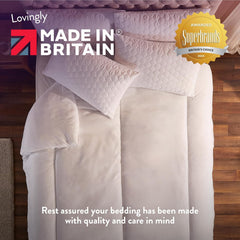 Slumberdown Warm Winter Nights Double Duvet 13.5 Tog - Thick & Cosy Quilt for Cold Weather | Soft Touch Cover, Non-Allergenic, Machine Washable, Uk-Made Bedding (200 X 200Cm)