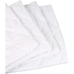 Pillow Protectors 4 Pack Pillow case cover Quilted Zipped Premium Quality 50 x 75cm - White Ultra Luxe Zipped Covers, Quilted Pillow Protectors, Soft & Breathable Microfiber Pillowcase Protectors