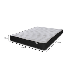18CM Deep Colour Essential Hybrid Open Coil Spring Mattress