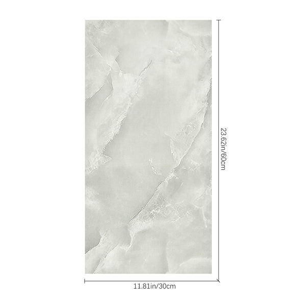 10pcs Imitation Marble Wall Tile Sticker for Toilet, Bathroom, Kitchen, Oil-Proof Waterproof Decorative Bathroom Stick on Wall Panels, Peel and Stick Wall Tiles for Kitchen, 30*60cm
