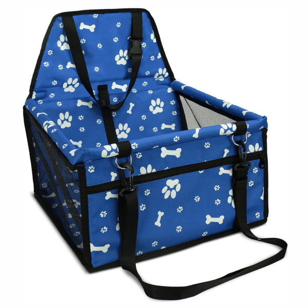 Portable Breathable Bag for Pets, Designed As a Booster Seat for Travel with a Seat Belt