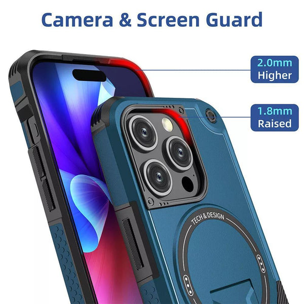 Case for Apple iPhone 16 15 14 13 12 11 Pro Max Shockproof Magnetic Hard Cover