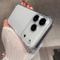 Phone Case - Transparent Anti-Drop Case for Iphone 17, 17 Air, 17 Pro, And 17 Pro Max Featuring a Buffer Angle Bumper. This Soft, Thin Cover Is Impact-Resistant And Shockproof, Designed for Durability While Maintaining a Slim Profile
