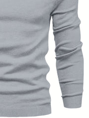 [Xingmengzhi OBM] 2pcs Men'S Turtleneck Long Sleeve Sweater Set