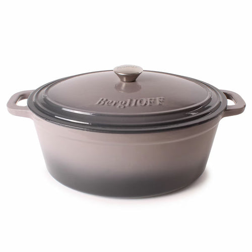 Berghoff Neo Cast Iron Oval Casserole, 29Cm/4.5L