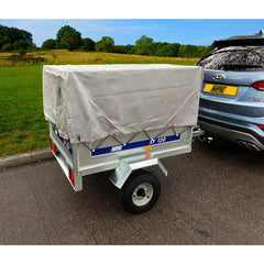 Maypole SY120 Medium Trailer with High Side Mesh Extension Kit & PVC Cover