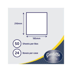 Gentille Facial Tissues Boxes 24 Pk Luxury Soft Strong Regular or Cube Box