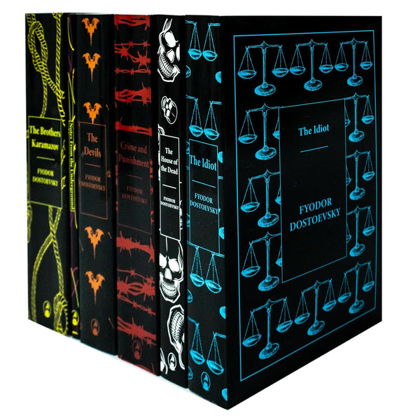 Complete Collection of Fyodor Dostoevsky 6 Books Set (Crime and Punishment, Notes From the Underground, The Brother Karamazov, The Devils, The House of the Dead, The Idiot)