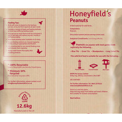 Honeyfield'S Peanuts for Wild Birds, 12.6Kg