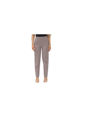 Women Trousers Stretchy Lightweight Finely Stitched Half Elasticated Pull Up Work Formal Pants Inside Leg 27 inches