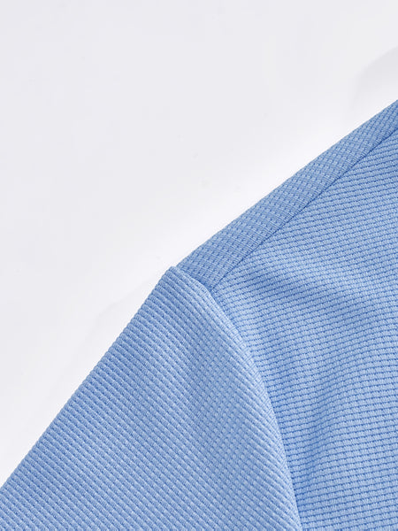 Men's 2pcs Set: Long-Sleeve Shirt and Drawstring Pants - Clean, Comfortable, Breathable