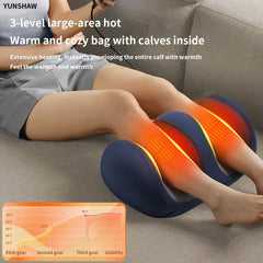 YUNSHAW Foot Massager Machine with Heat, 3 Heat Level & 3 Modes, Shiatsu Feet and Leg Massager, Kneading Rolling for Foot, Calf, Ankle, Leg, Plantar, Massage Gift for Mom/Dad/Women/Men (with Remote Control)