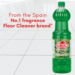 Kiriko 6pcs Spanish Cleaning Products Bundle Gift Set, 1.5L Each, Multipurpose Floor Cleaner with Pine Tree, Morning Glory, Flowers, Jabon De Marsella, Talc & Lemon Scent