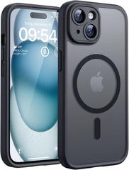 TOCOL Magnetic for Iphone 17 Pro Max Case 6.9-Inch, Compatible with Magsafe, Full Camera Protection, Built-In Magnetic Ring, Drop Protection Shockproof Translucent Matte Phone Cover