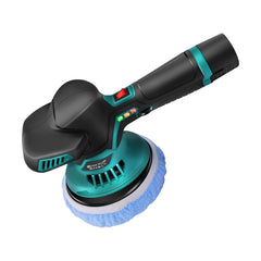 Cordless Car Buffer Polisher Machine Kit with 2X Rechargeable Batteries, 8 Variable Speed 2800-5500RPM, Portable Polishing Waxer for Detailing/Waxing Polishing Kit for Car Detailing Scratch Removing