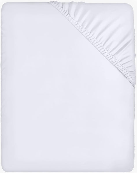 Utopia Bedding Fitted Sheet Double, Grey - Deep Pocket 14 Inch (35 Cm) - Easy Care - OEKO-TEX Certified - Soft Brushed Microfibre Fabric - Shrinkage and Fade Resistant - Bottom Sheet