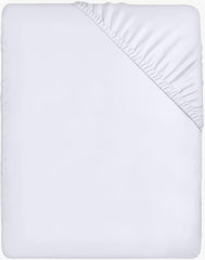 Utopia Bedding Fitted Sheet Double, Grey - Deep Pocket 14 Inch (35 Cm) - Easy Care - OEKO-TEX Certified - Soft Brushed Microfibre Fabric - Shrinkage and Fade Resistant - Bottom Sheet
