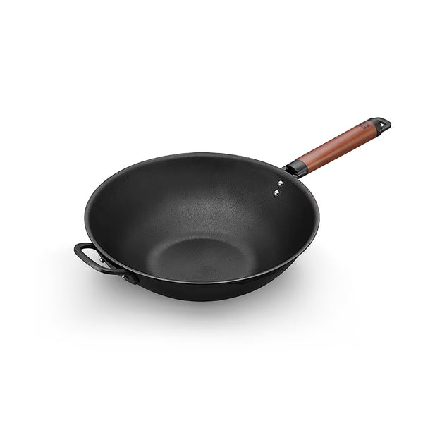 Sanho Non-Stick Iron Wok, 32 Cm