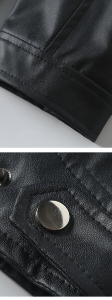New Autumn/Winter Men's Jacket, European/American Style Motorcycle Jacket, Men's Stand Collar Windproof Winter Outerwear