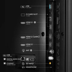 Hisense 100U7NQTUK 100 Inch Mini-Led 4K UHD Smart TV