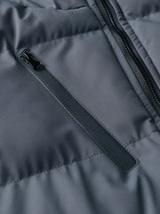Winter New Style Padded Jacket Men'S Solid Color Fleece Coat Trendy Fashion Hooded Thickened Youth Clothes Casual Padded Coat Men
