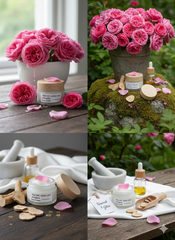 🌹 Rose Astragalus Botanical Face Cream with Damask Rose Otto Essential Oil- CHERISH LEWIS Made to Order