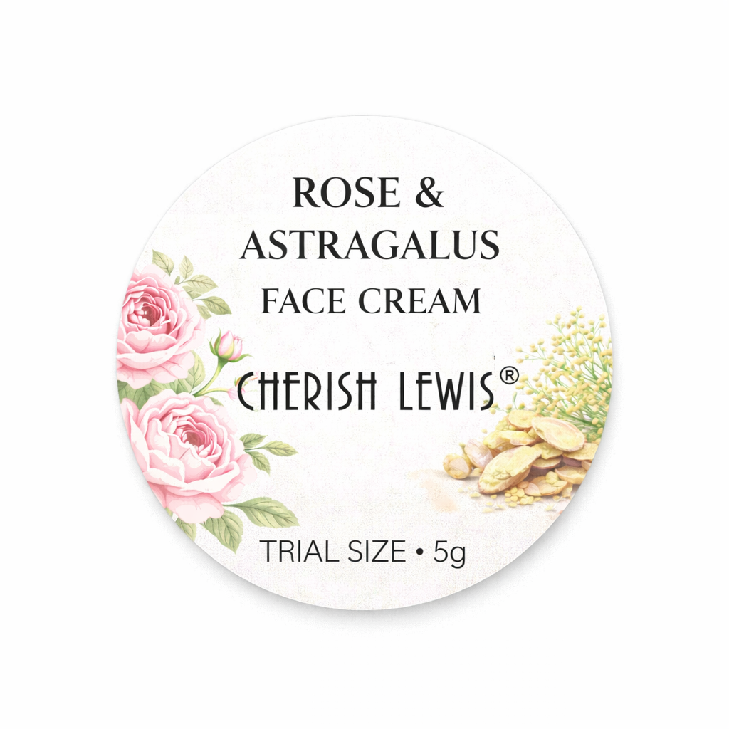 🌹 Rose Astragalus Botanical Face Cream with Damask Rose Otto Essential Oil- CHERISH LEWIS Made to Order