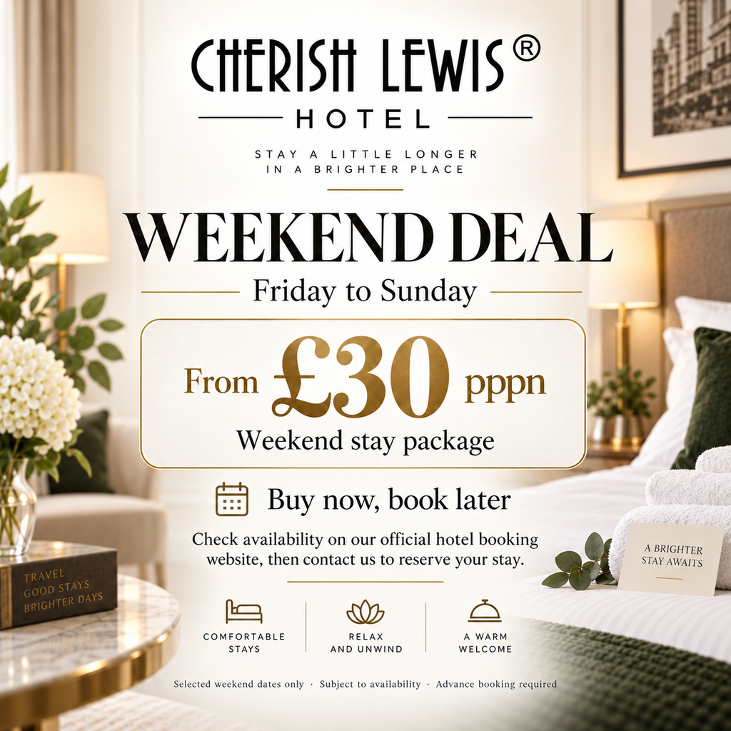 Blackpool Weekend Escape – Friday to Sunday | From £30pppn | Cherish Lewis Holiday