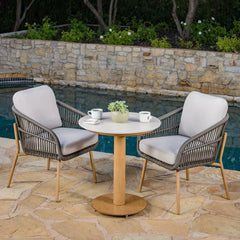 Sunvilla Charme 3 Piece Wicker Bistro Set