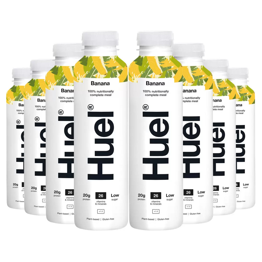 Huel Complete Meal Drink Banana, 8 X 500Ml
