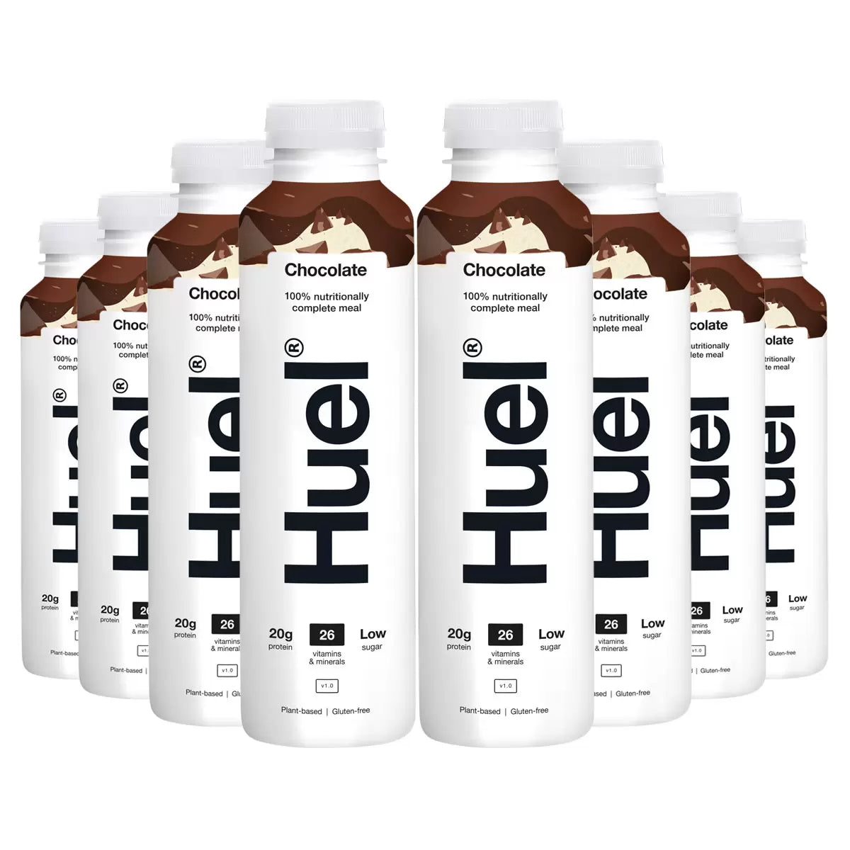 Huel Complete Meal Drink Chocolate, 8 X 500Ml