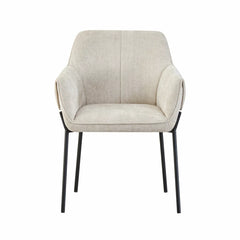 Manila Natural Fabric Dining Chair, 2 Pack