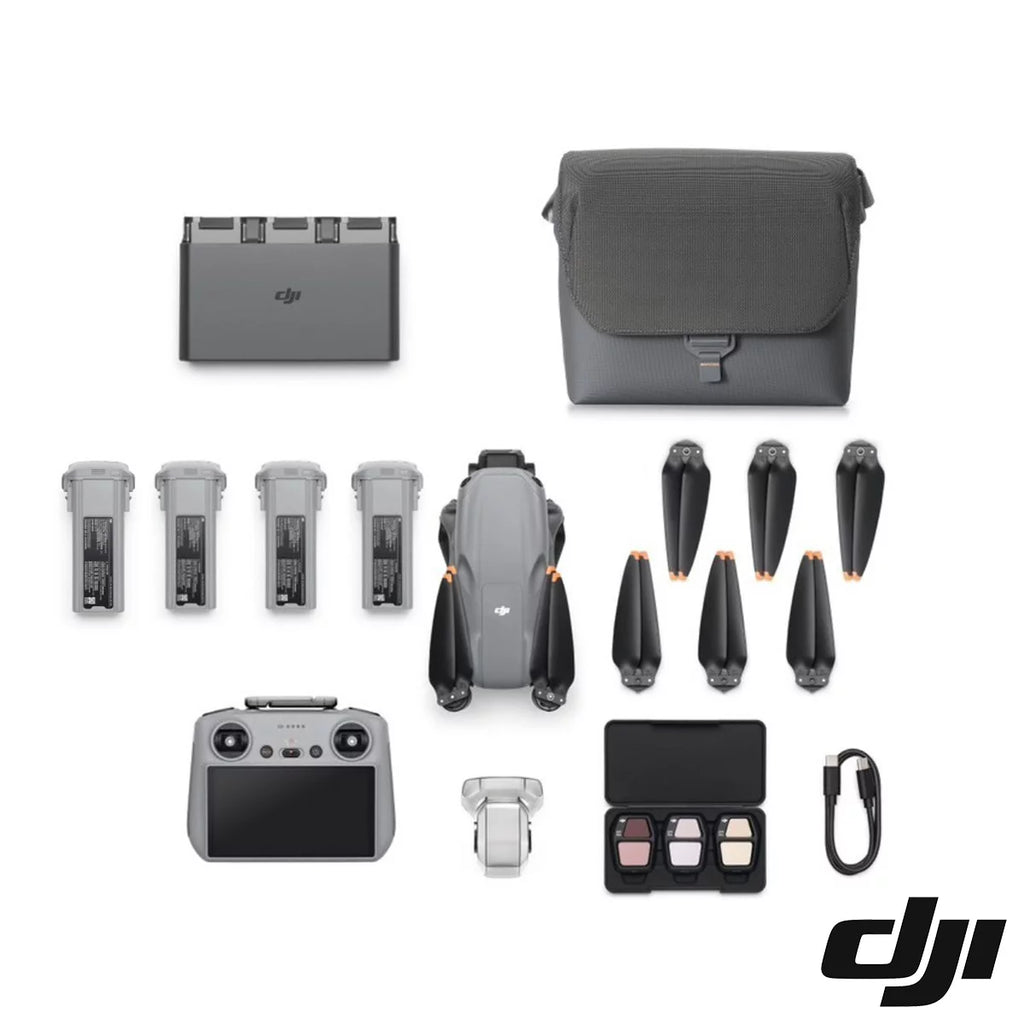 DJI Air 3S Fly More Combo (RC 2) & Additional Battery Bundle