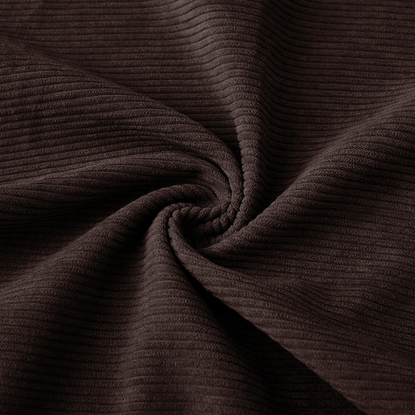 1pc Stripe Velvet Cushion Cover – Soft Luxury Cushion Case, Modern Textured Design, Machine Washable for Sofa & Bedroom Decor, Ideal Gift