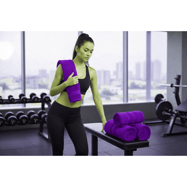 Pack of 4 Jumbo Bath Sheets Set 100% Egyptian Cotton (80x140 CM) Quick Dry 500GSM Highly Absorbent Soft Feel Bath Sheets XL Bathroom Towel Perfect for Daily Use