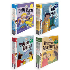 Biff, Chip and Kipper 4 Book Set (3-7 Years) in 4 Options
